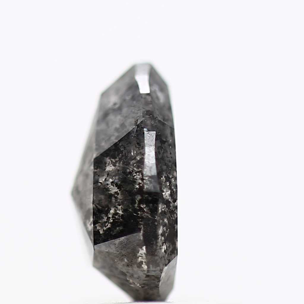 Salt and Pepper Diamond Fancy Gray Color 1.21 CT 7.70 x 5.47 x 3.28 MM Pear Cut Diamond! Natural Loose Diamond ! Christmas Gift for Her