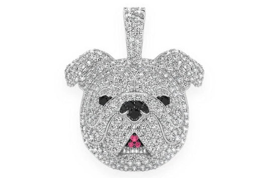 BULLDOG PENDANT 14K