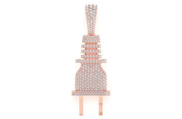 ELECTRIC PLUG PENDANT 14K