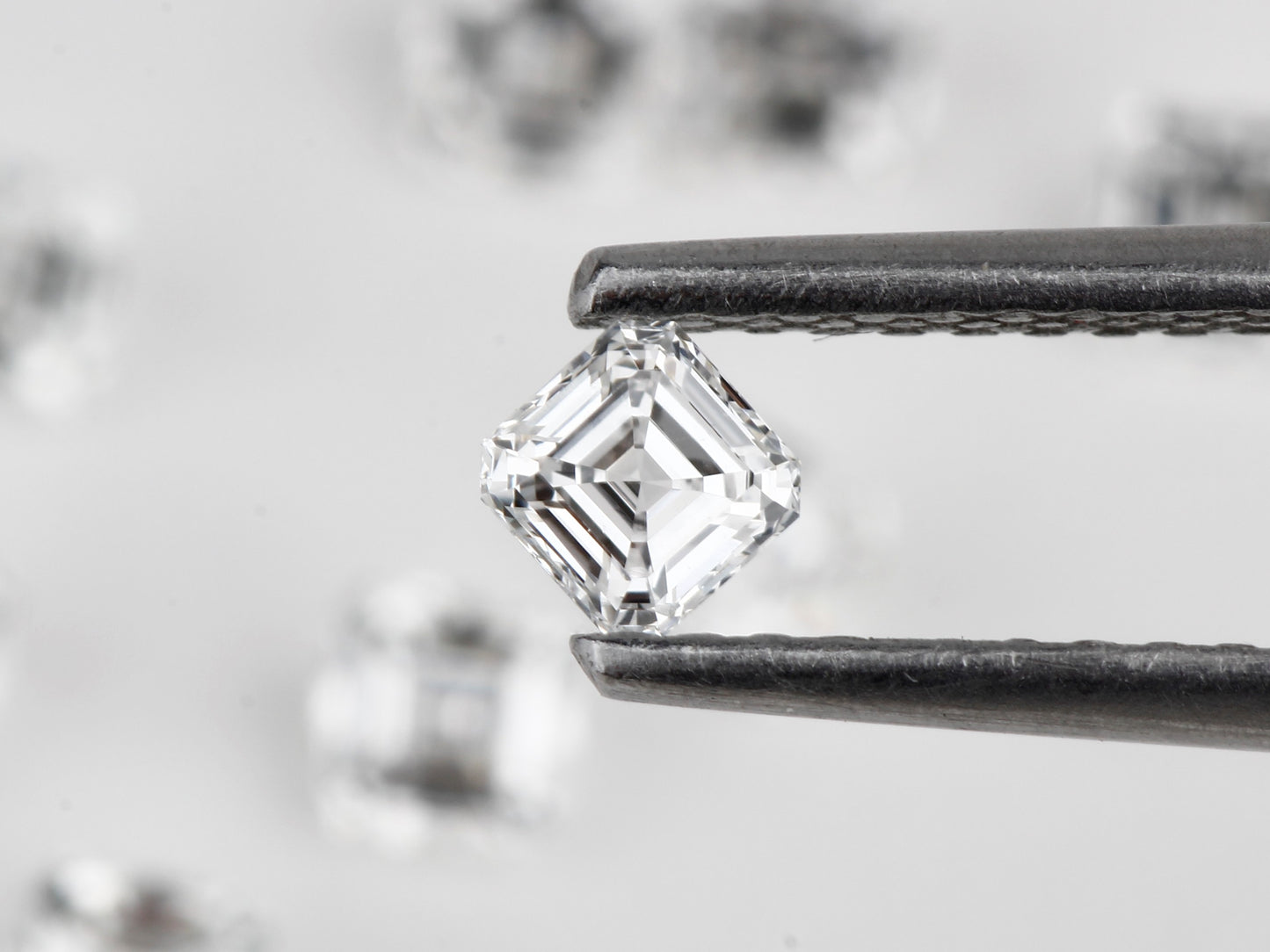 Buy VVS diamonds online at wholesale price star melee White Asscher Shape USA Canada