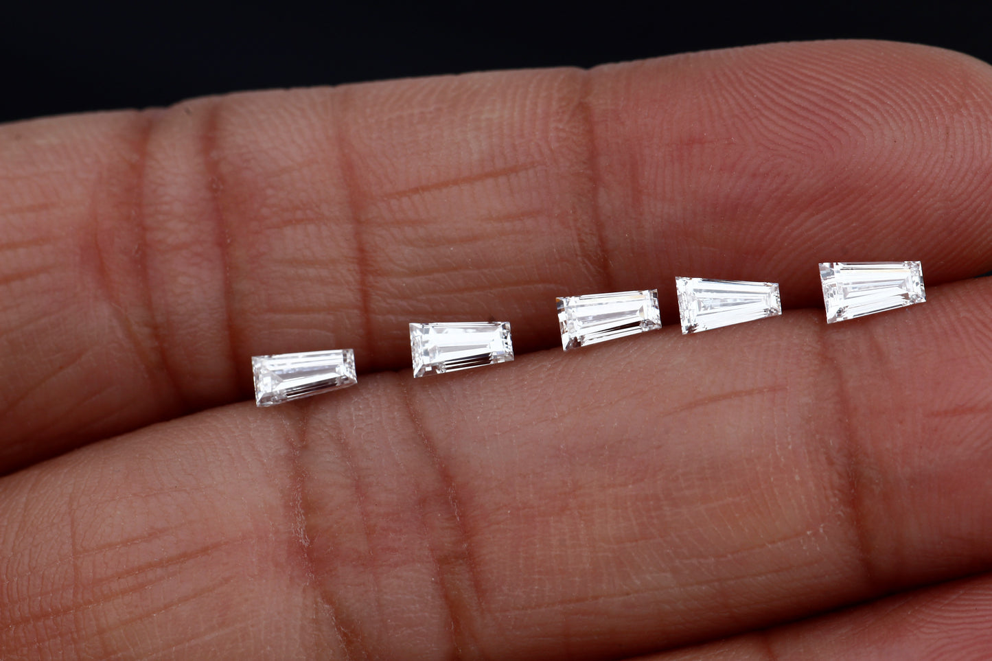 Natural Loose Tapered Baguette VVS2 VVS1 VS SI1 SI2 SI3 I1 I2 I3 White Loose Diamond Vs Clarity