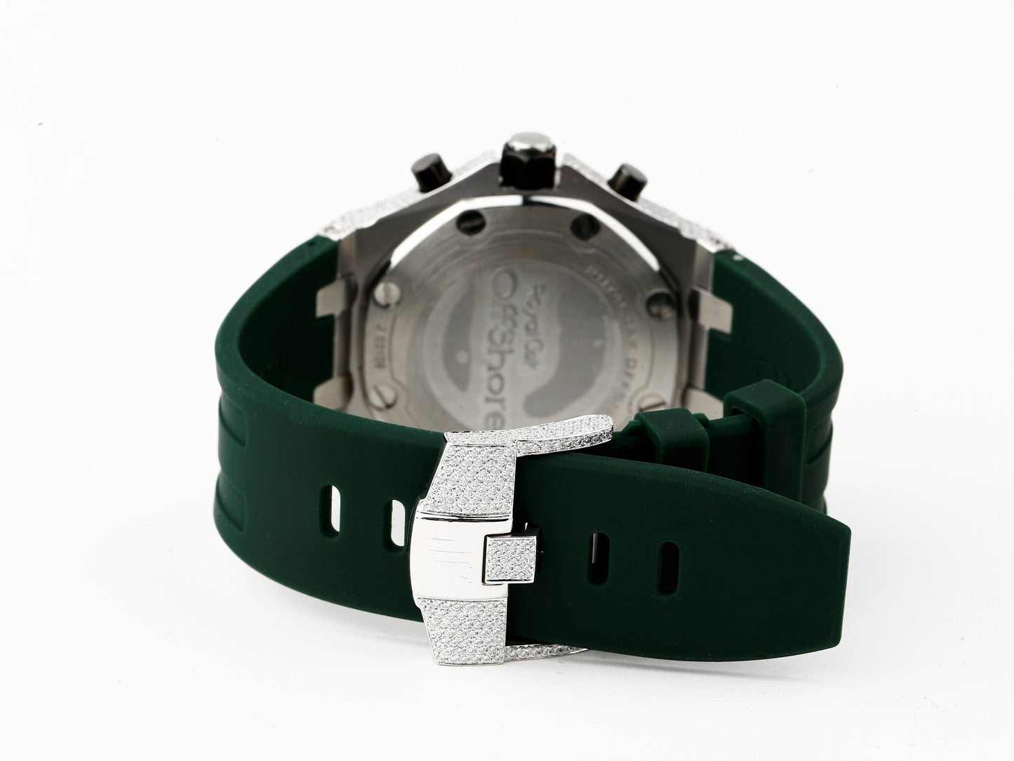 Luxury Cartier Watch in Real VVS Moissanite Diamond Watch, Handmade Stainless Steel Watch For Men/Women
