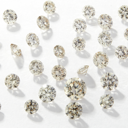 Round Shape Calibrated ''IJKL'' Color Natural Diamond (0.90 - 1.10 mm) Shree Diamond Mfg