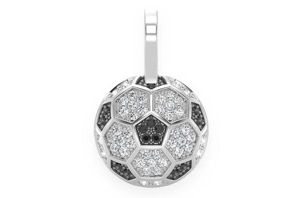 Soccer Futbol Pendant 14K