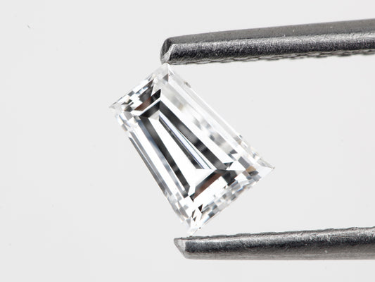 Taper Baguette Diamonds, Natural Loose VVS2 Clarity E/F Color, 0.33 Carat