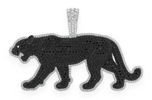 Black Panther Pendant 14K