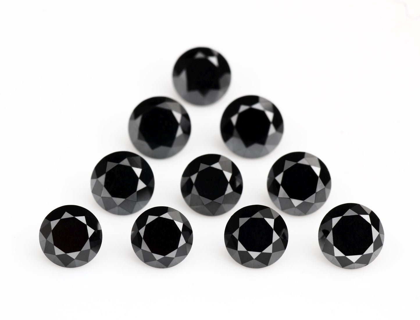 0.25 ct Fancy Black Round Cut Loose Diamond