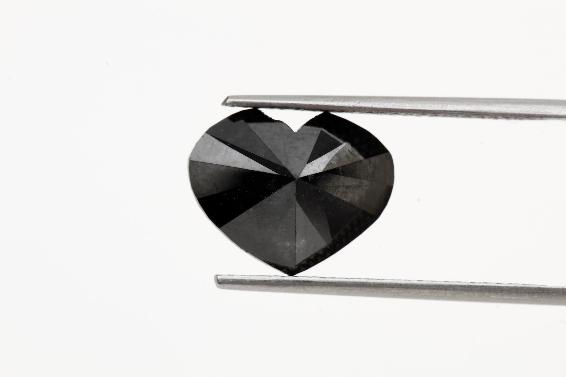 Heart Shape Fancy Black Natural Loose Diamond