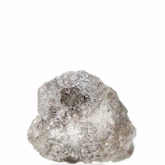 Rough Natural Uncut Diamond Fancy Gray Crystal 4.15 Carat Raw Diamond for Engagement Ring SDM10081