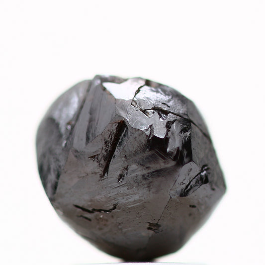 Natural Rough Crystal Raw Fancy Dark Brown Uncut Diamond 2.72 Carat Design Rough Diamond Engagement Ring