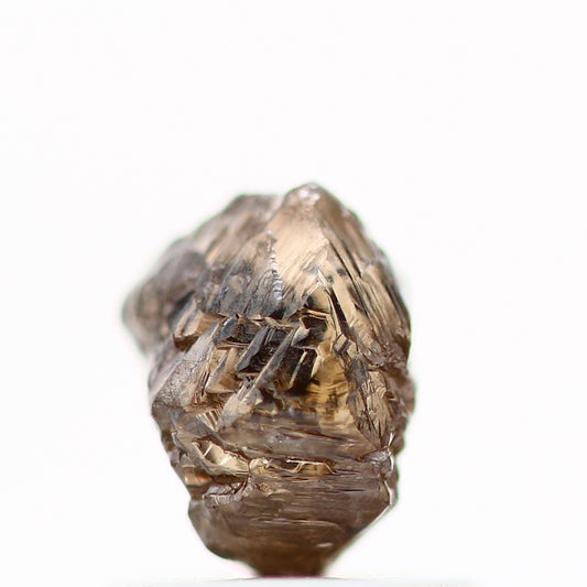 Rough Crystal Raw Fancy Brown Uncut Diamond 0.92 Carat