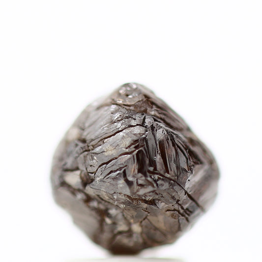 Rough Natural Uncut Diamond Chocolate Brown 3.83 Carat Raw Diamond for Engagement Ring SDM11048