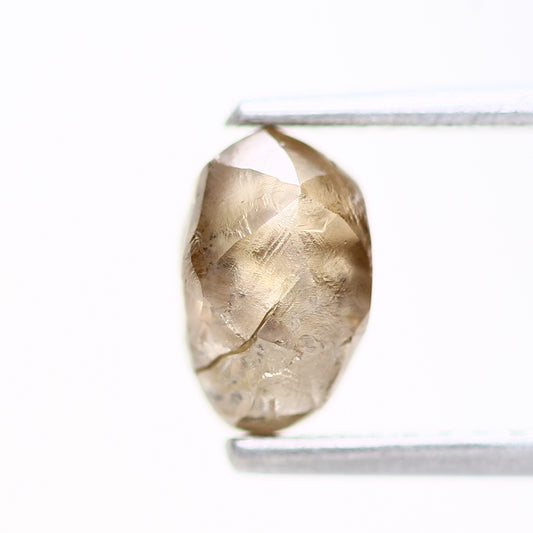 Rough Natural Uncut Diamond Fancy Brown Champagne 1.19 Carat Raw Diamond for Engagement Ring SDM805