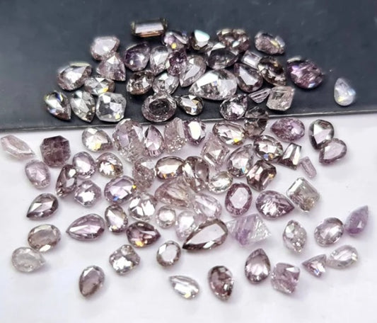 1.05 carat, Fancy Pink Purple Natural Diamond, Fancy Shape