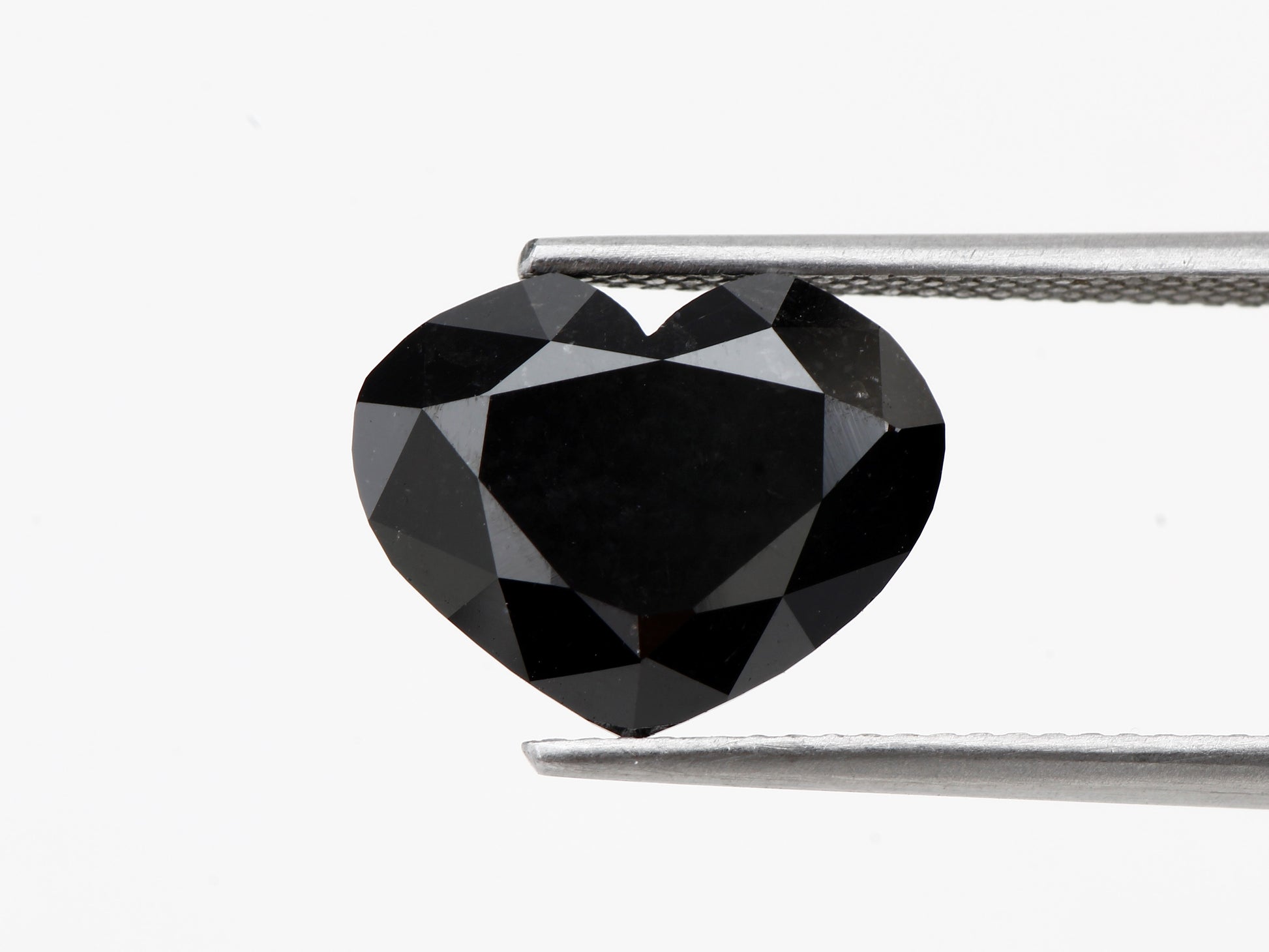 Heart Shape Fancy Black Natural Loose Diamond