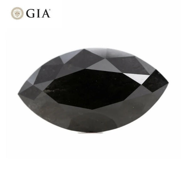 GIA black certified diamonds