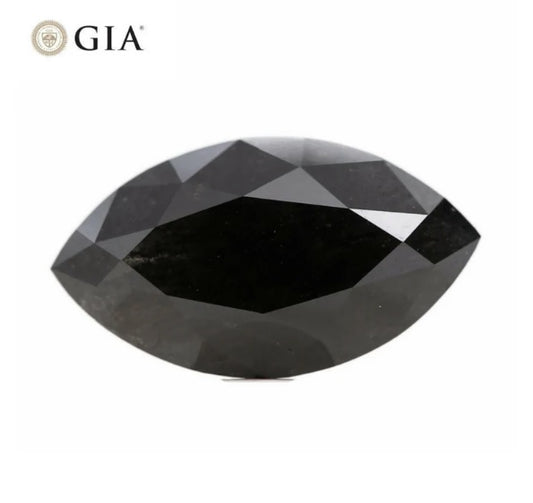 GIA black certified diamonds