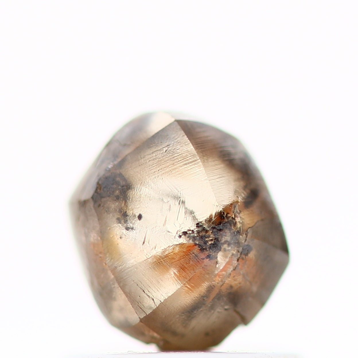 Natural Rough Raw Fancy Brown Diamond 1.05 Carat Design Raw Engagement Ring