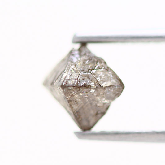 Octahedron Rough Natural Uncut Diamond Fancy 1.06 Carat Raw Diamond for Engagement Ring SDM7503