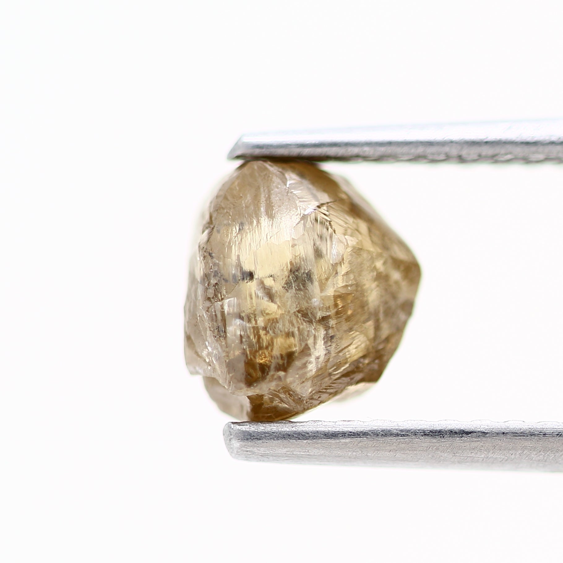 Rough Natural Uncut Diamond Fancy Brown 1.46 Carat Raw Diamond for Engagement Ring SDM845