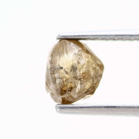 Rough Natural Uncut Diamond Fancy Brown 1.46 Carat Raw Diamond for Engagement Ring SDM845