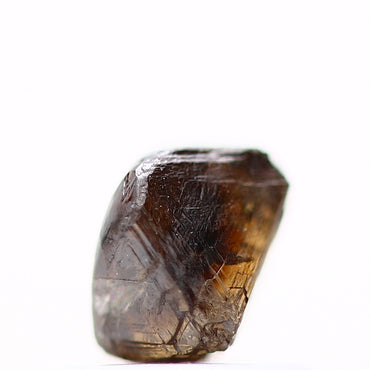 Natural Rough Crystal Raw Fancy Brown Uncut Diamond 0.89 Carat Design Rough Diamond Engagement Ring
