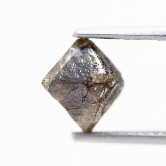 Octahedron Rough Natural Uncut Diamond Fancy 1.52 Carat Raw Diamond for Engagement Ring SDM8182