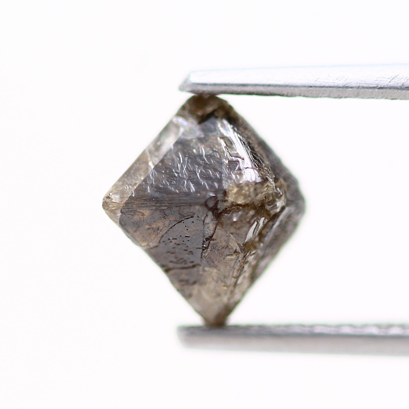 Octahedron Rough Natural Uncut Diamond Fancy 1.52 Carat Raw Diamond for Engagement Ring SDM8182