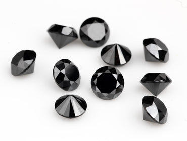 0.25 ct Fancy Black Round Cut Loose Diamond