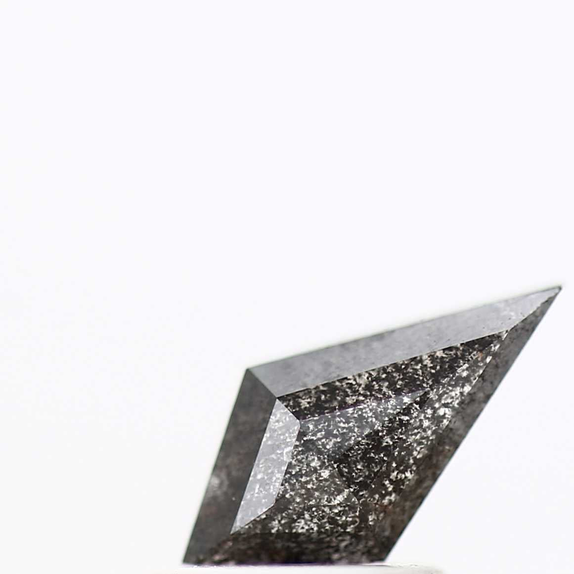 Salt and Pepper Kite Diamond ! Fancy Gray Color Diamond for Engagement Ring ! Natural Loose Diamond ! 0.56 Ct Gorgeous Diamond For Her
