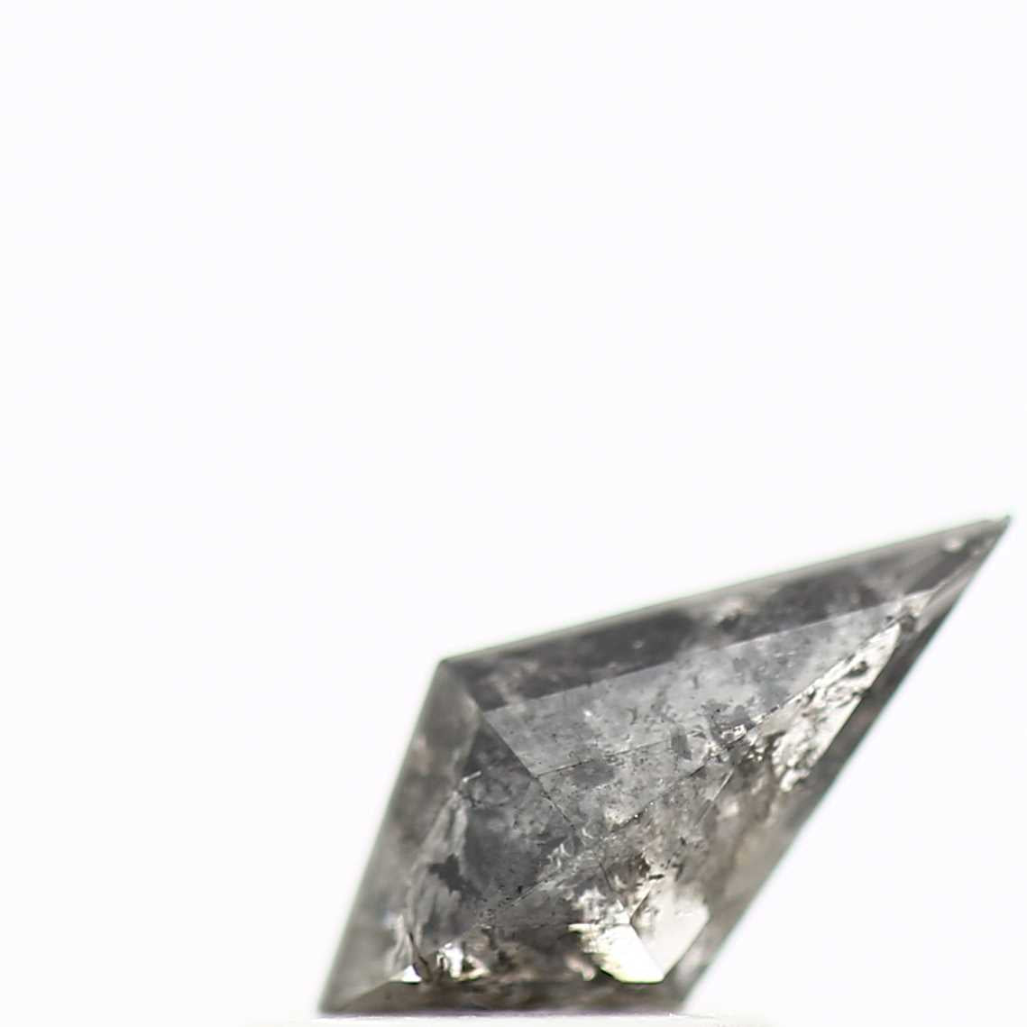 Salt and Pepper Kite Diamond ! Fancy Gray Color Diamond for Engagement Ring ! Natural Loose Diamond ! 0.47 Ct Unique Rare Diamond For Her