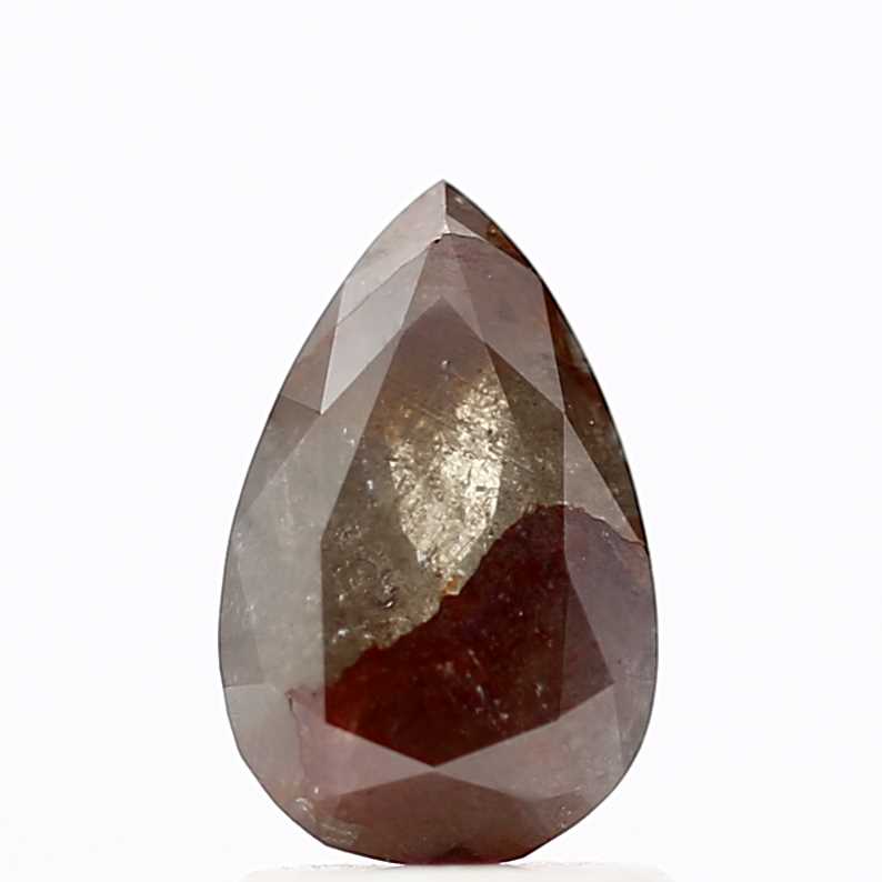 Salt and Pepper Diamond Fancy Brown Color 1.17 CT 9.10 x 5.80 x 3.05 MM Pear Cut Diamond! Natural Loose Diamond ! Christmas Gift for Her