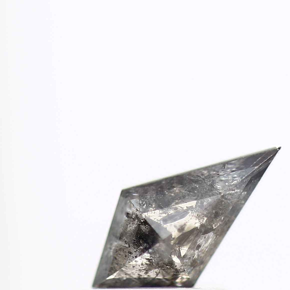Salt and Pepper Kite Diamond ! Fancy Gray Color Diamond for Engagement Ring ! Natural Loose Diamond ! 0.55 Ct Gorgeous Diamond For Her