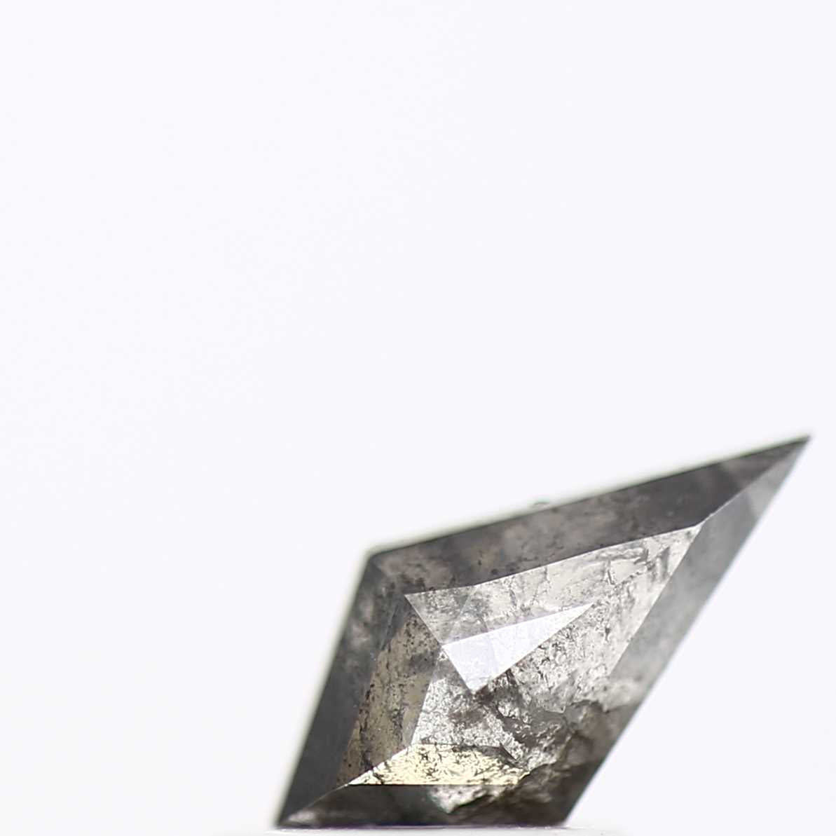 Salt and Pepper Kite Diamond ! Fancy Gray Color Diamond for Engagement Ring ! Natural Loose Diamond ! 0.52 Ct Unique Rare Diamond For Her