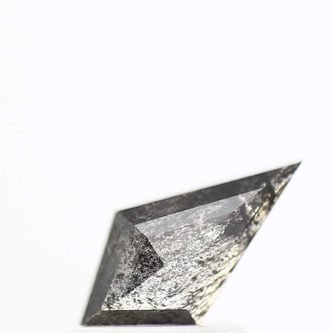 Salt and Pepper Diamond ! Fancy Gray Color Kite Diamond for Engagement Ring ! Natural Loose Diamond ! 0.50 Carat Unique Rare Diamond For Her