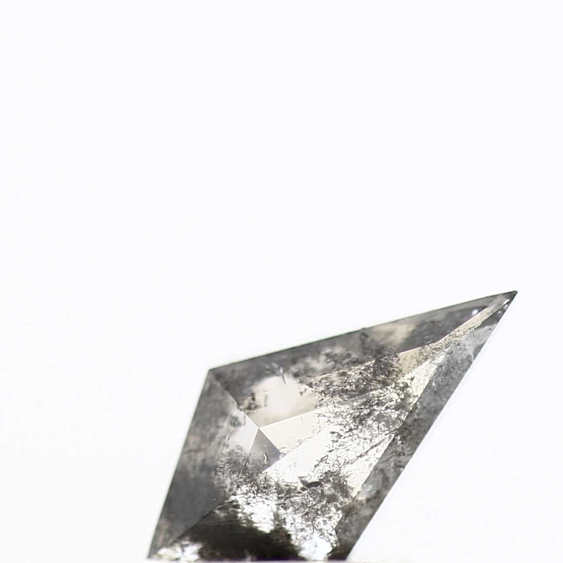 Salt and Pepper Diamond ! Fancy Gray Color Kite Diamond for Engagement Ring ! Natural Loose Diamond ! 0.50 Carat Unique Rare Diamond For Her