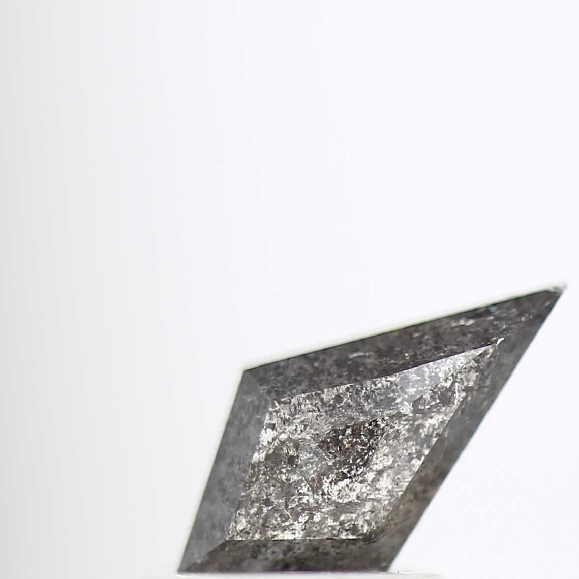 Salt and Pepper Kite Diamond ! Fancy Gray Color Diamond for Engagement Ring ! Natural Loose Diamond ! 0.55 Ct Unique Rare Diamond For Her