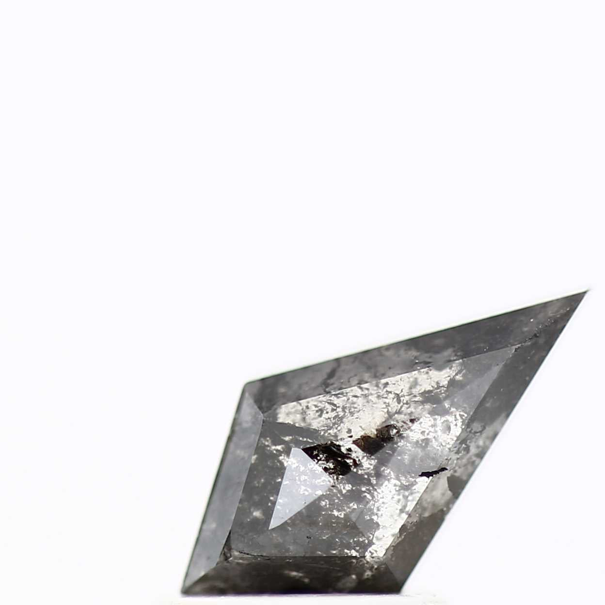 Salt and Pepper Kite Diamond ! Fancy Gray Color Diamond for Engagement Ring ! Natural Loose Diamond ! 0.83 Ct Sparkling Diamond For Her