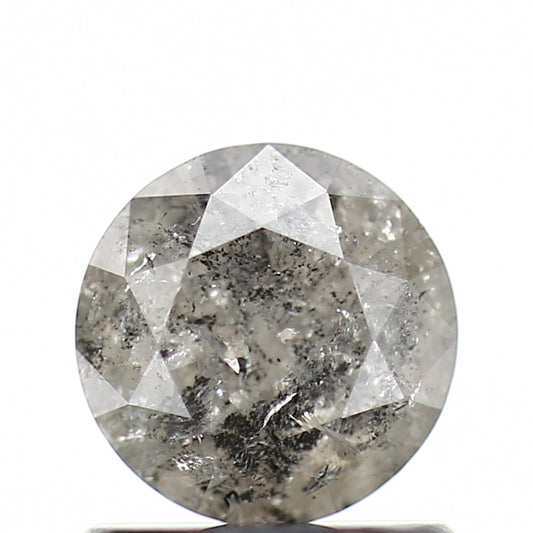 0.84 Carat Fancy Gray Round Shape Diamond Natural Loose Diamond