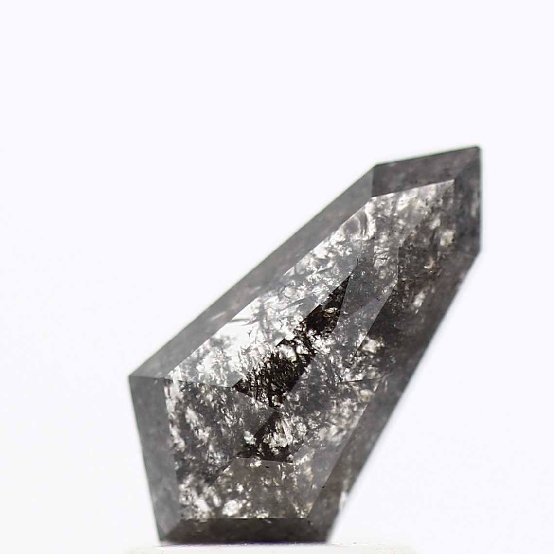 Salt and Pepper Shield Diamond ! Fancy Gray Color Diamond for Engagement Ring ! Natural Loose Diamond ! 1.61 Ct Gorgeous Diamond For Her
