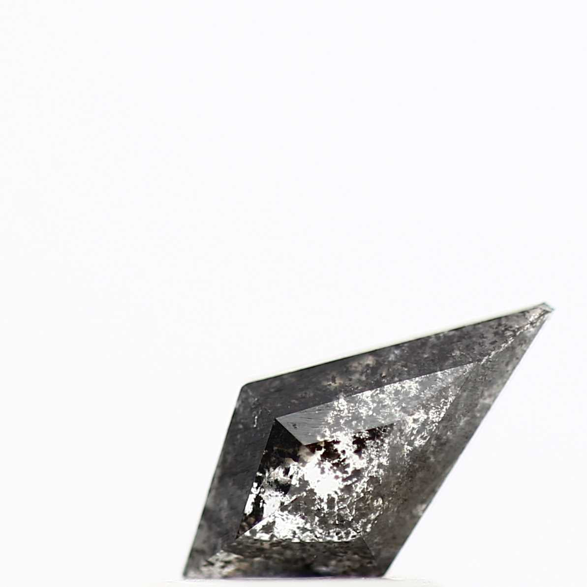 Salt and Pepper Diamond ! Fancy Gray Color Kite Diamond for Engagement Ring ! Natural Loose Diamond ! 0.45 Carat Gorgeous Diamond For Her