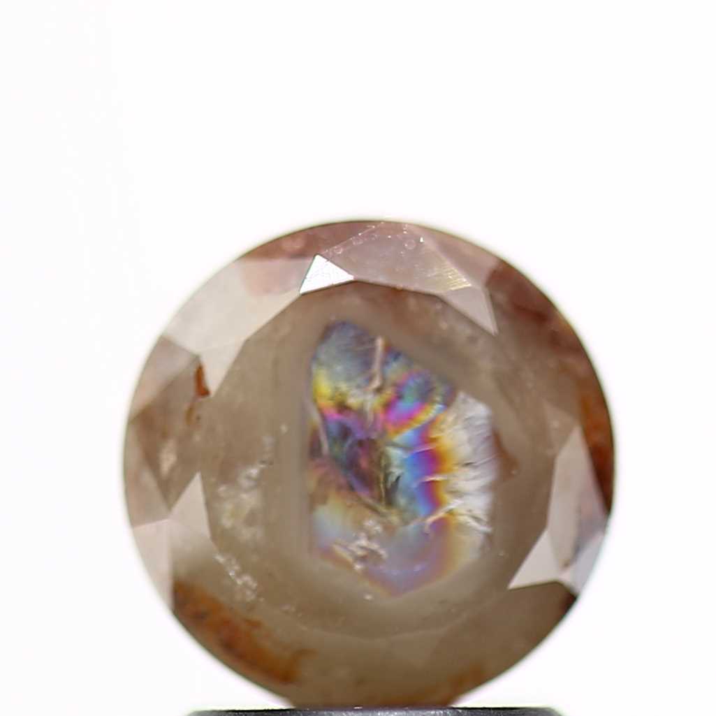 1.66 Carat Fancy Round Shape Brilliant Cut Natural Loose Diamond