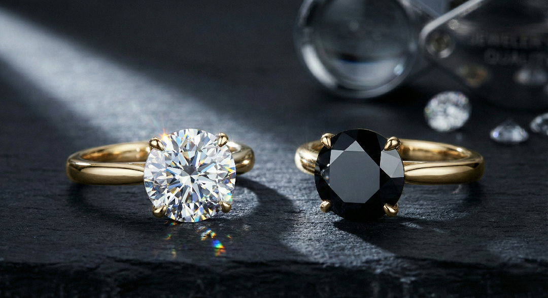 Do Black Diamonds Sparkle Like White Diamonds? Shree Diamond Mfg