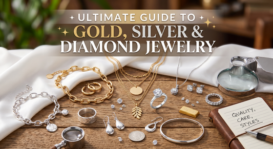 Ultimate Guide to Gold, Silver & Diamond Jewelry Shree Diamond Mfg