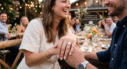 Top Benefits of Choosing a Lab Grown Diamond Ring Shree Diamond Mfg