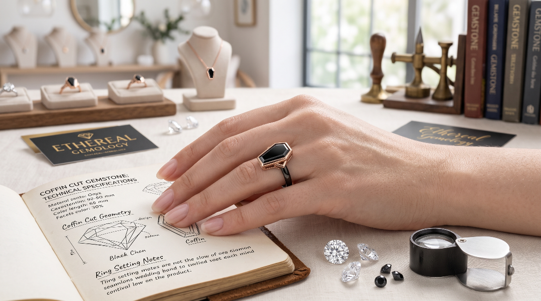 Coffin Cut Diamond Guide: Bold Shape, Black Diamond Style &amp; How to Buy Shree Diamond Mfg