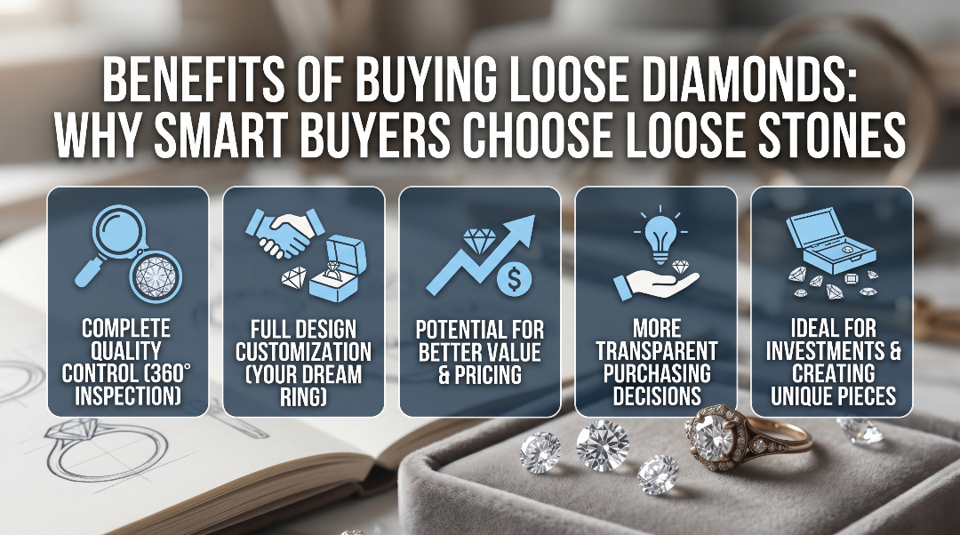 Benefits of Buying Loose Diamonds: Why Smart Buyers Choose Loose Stones Shree Diamond Mfg