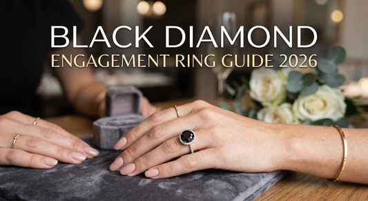 Black diamond engagement ring styles from Shree Diamond Mfg factory-direct USA UK