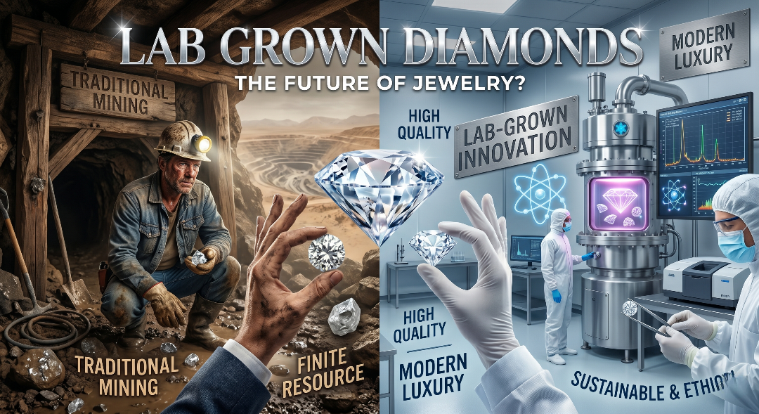Are Lab Grown Diamonds the Future of Jewelry? – Shree Diamond Mfg