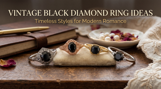 Vintage Black Diamond Ring Ideas: Timeless Styles for Modern Romance Shree Diamond Mfg